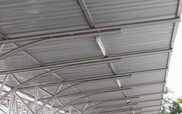 installing Porthgwarra metal roofing